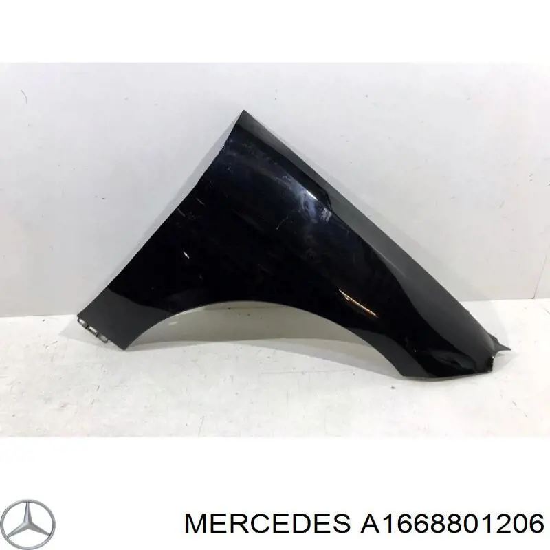 A1668801206 Mercedes Błotnik przedni prawy