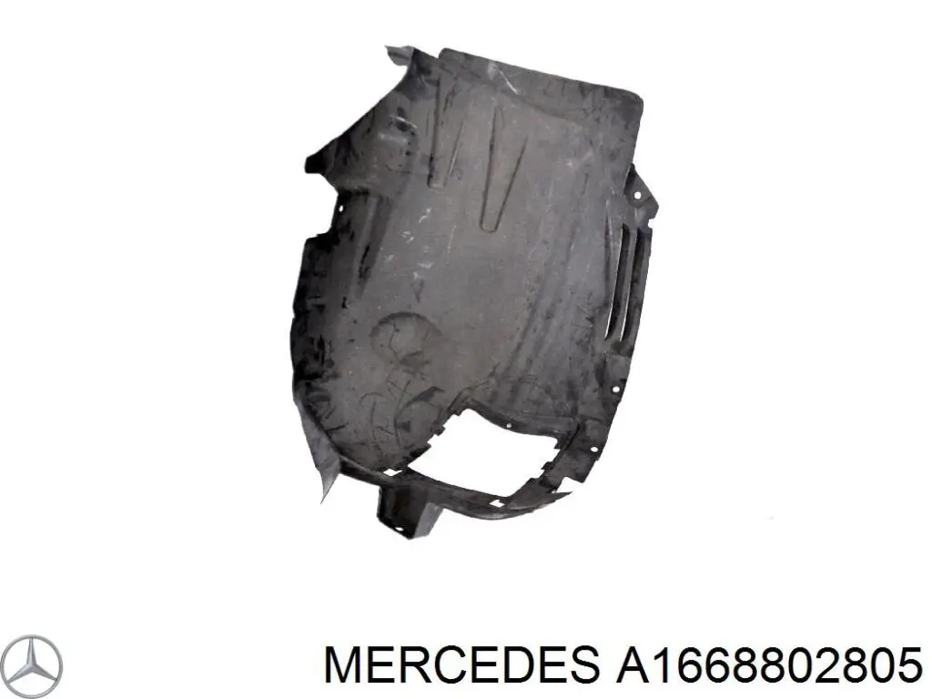 A1668802805 Mercedes Nadkole błotnika przedniego lewe przednie