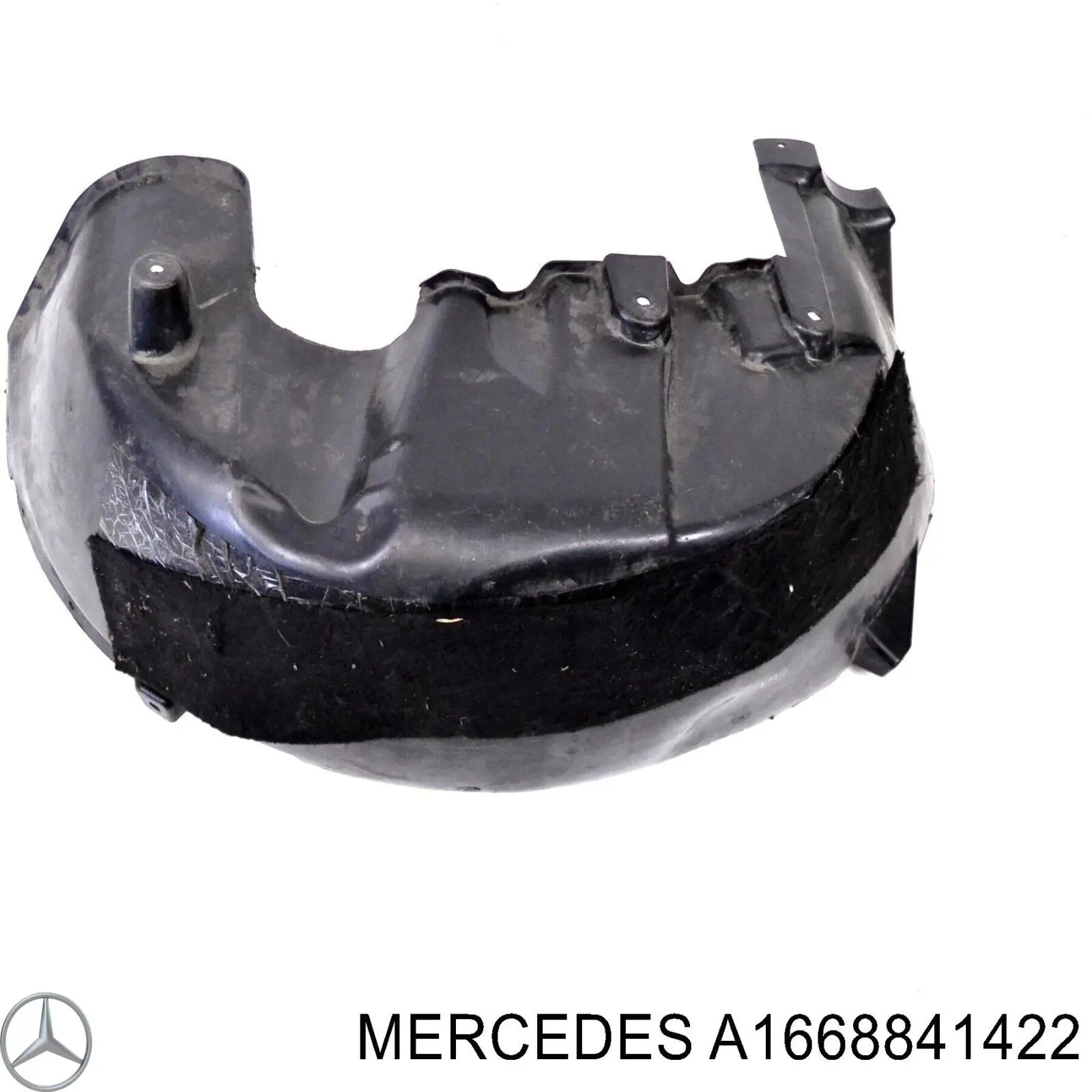 A1668841422 Mercedes Nadkole błotnika tylnego prawe