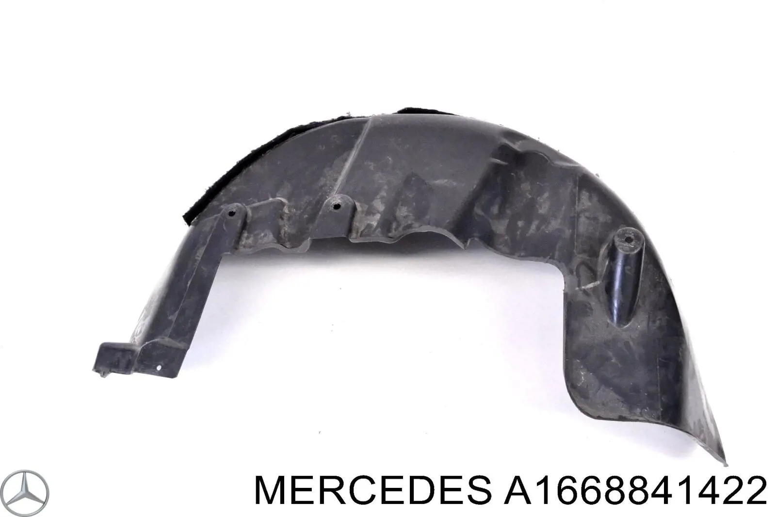Nadkole błotnika tylnego prawe Mercedes A1668841422 cena, od 46,89 USD