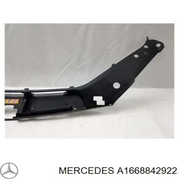 A1668842922 Mercedes Kierownica powietrza/deflektor chłodnicy górna
