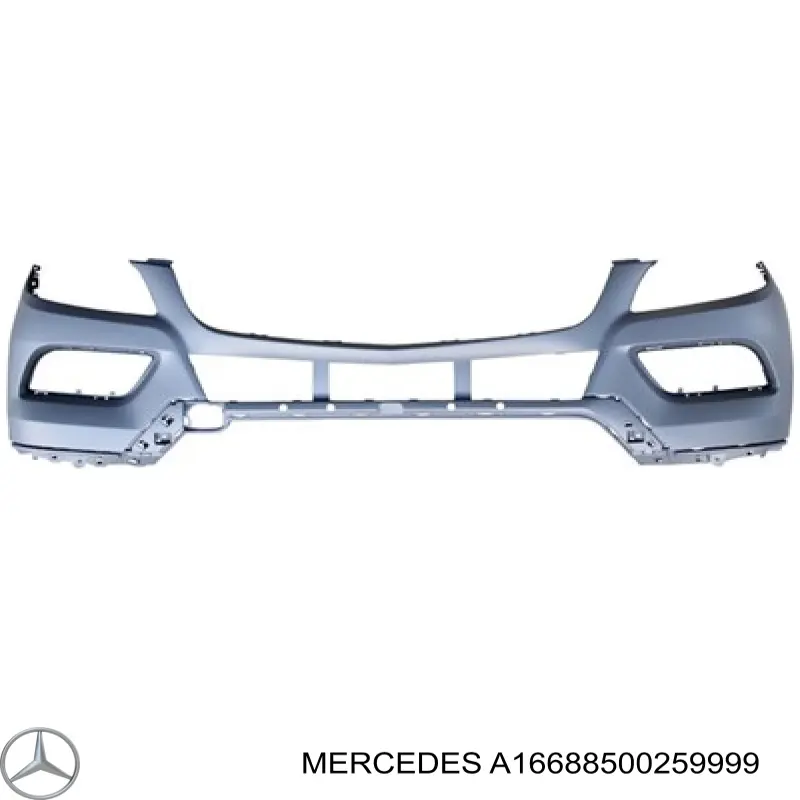 Do koszyka A16688500259999 Mercedes Zderzak przedni