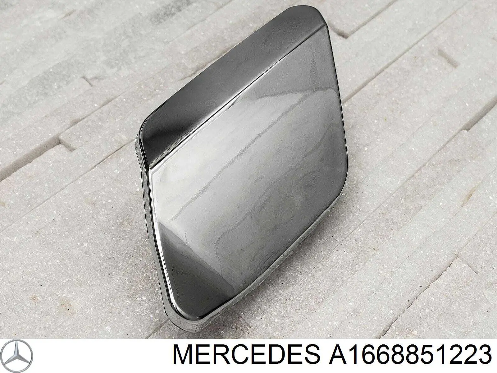 Zaślepka haku holowniczego zderzaka przednia Mercedes 1668851223 cena, od 36,83 USD