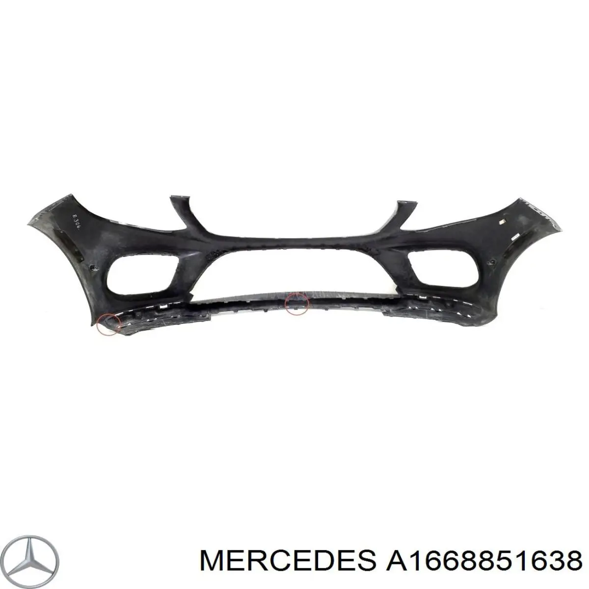 Zderzak przedni Mercedes A1668851638 cena, od 160,04 USD