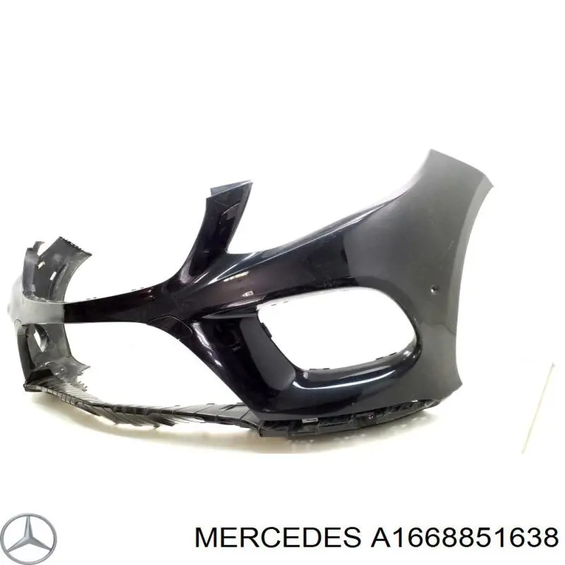 A1668851638 Mercedes Zderzak przedni