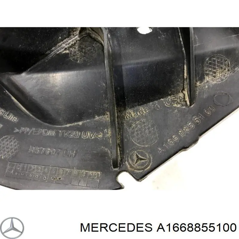  Mercedes A1668855100 cena, od 155,50 USD