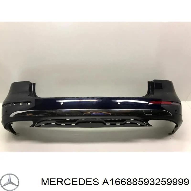 Zderzak tylny Mercedes ML/GLE SUV (W166) (2015 - 2018) cena, od 385,23 USD