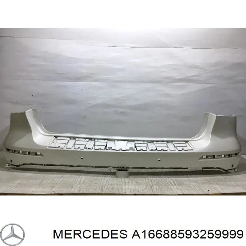 Zderzak tylny do Mercedes ML/GLE  W166