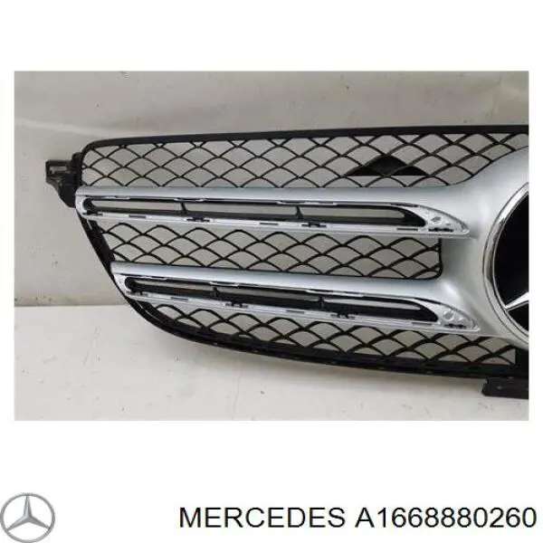 A1668880260 Mercedes Atrapa chłodnicy