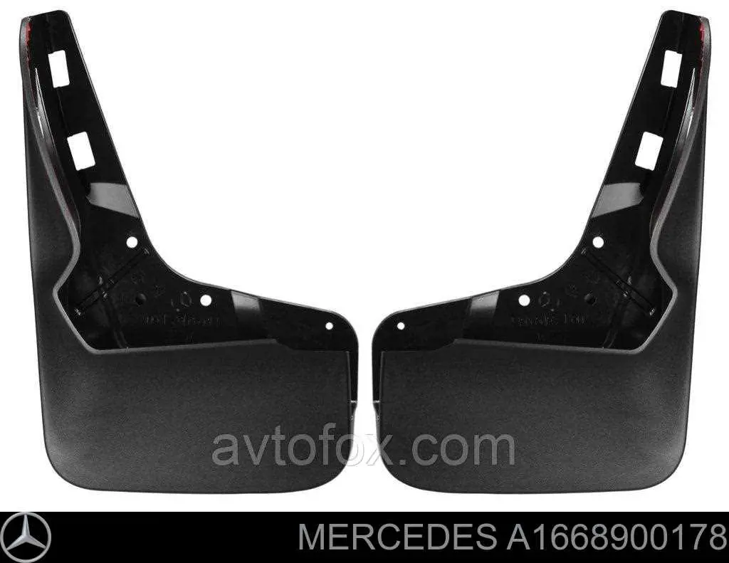 Chlapacze przednie, zestaw Mercedes GL SUV (X166) (2012 - 2015) cena, od 52,25 USD
