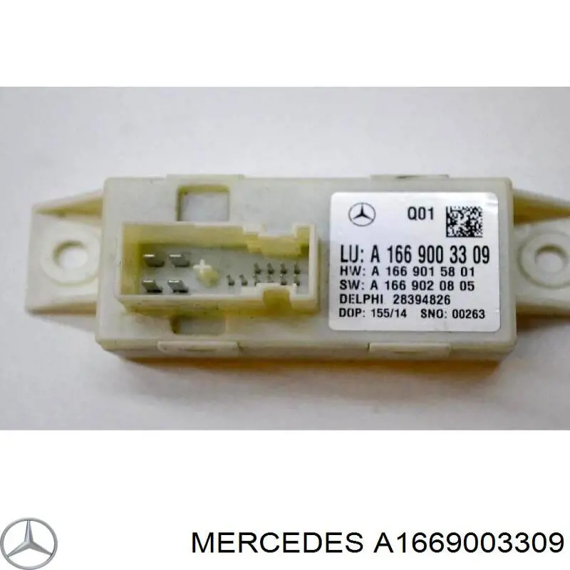 Sterownik świateł reflektorów Mercedes A1669003309 cena, od 54,63 USD