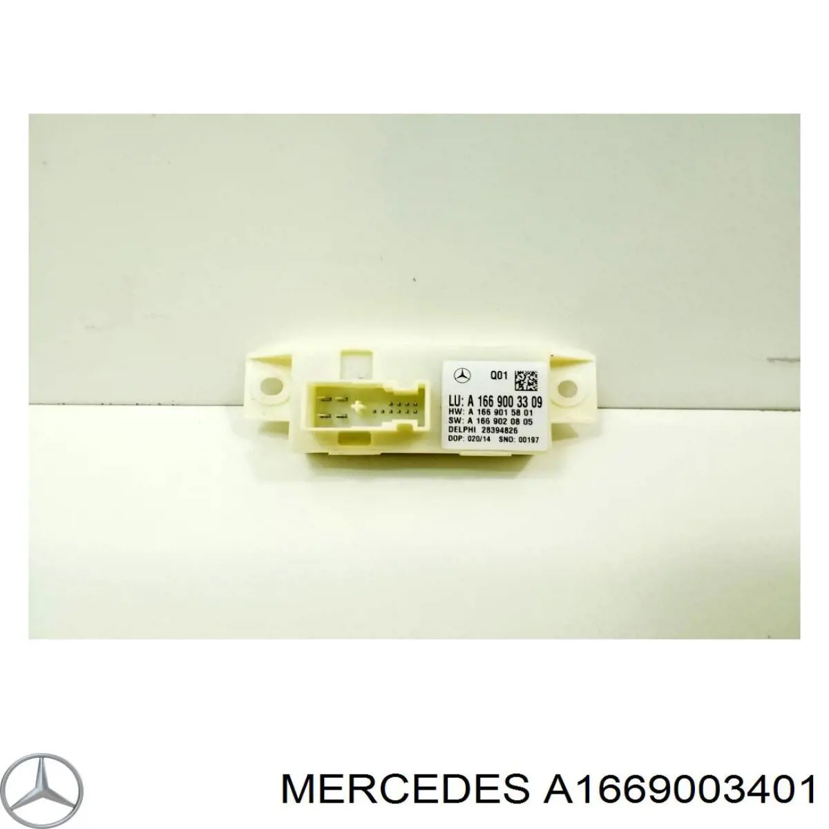 Sterownik świateł reflektorów Mercedes A1669003401 cena, od 59,59 USD
