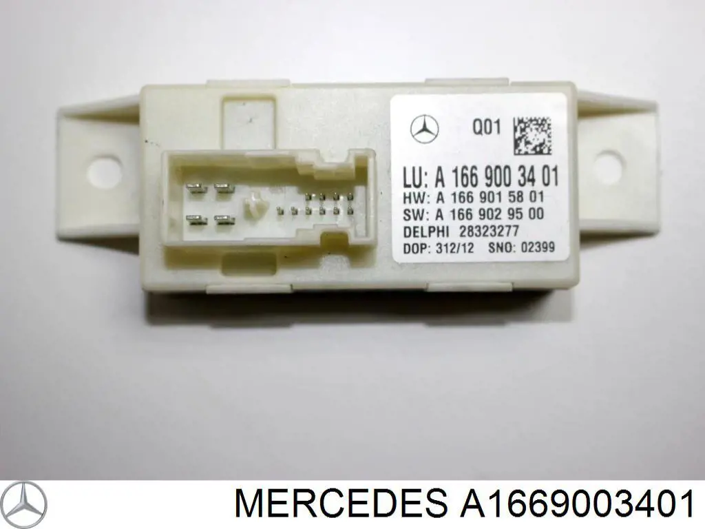 Do koszyka A1669003401 Mercedes Sterownik świateł reflektorów