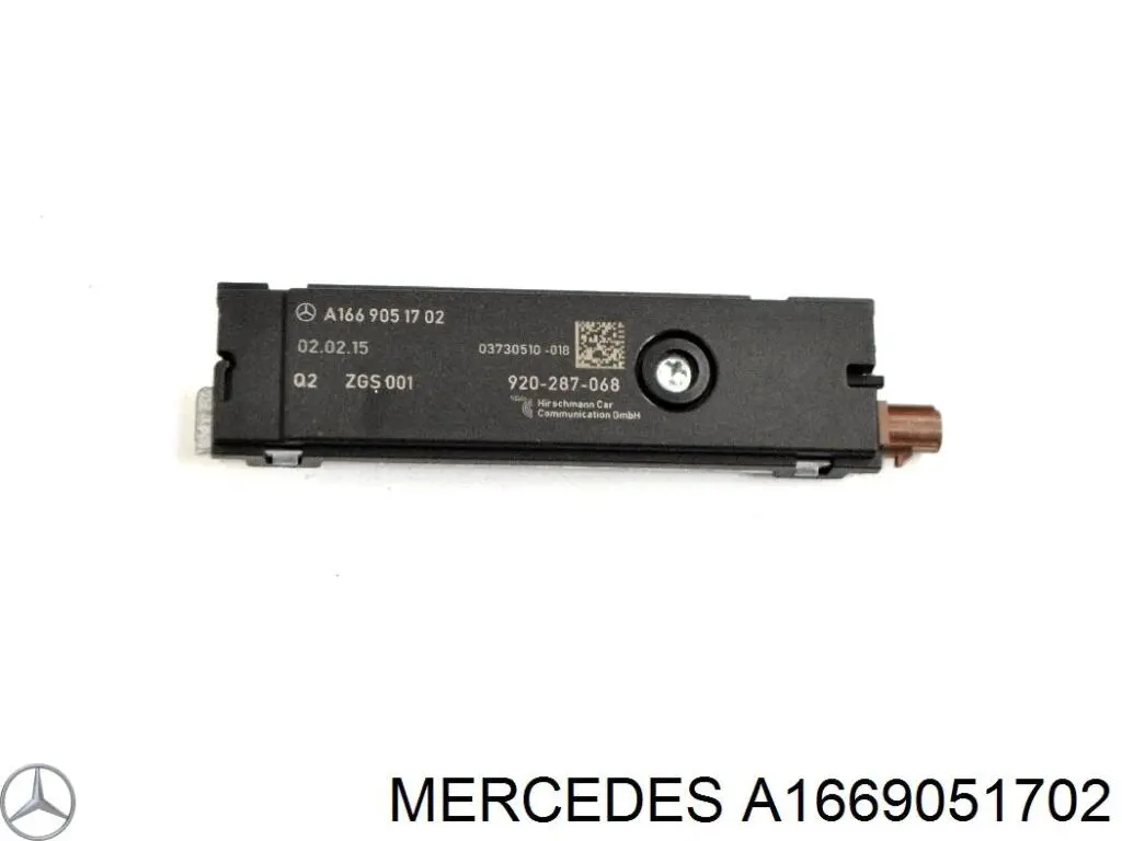 A1669051702 Mercedes Wzmacniacz sygnału anteny