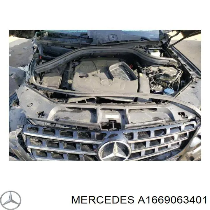 Do koszyka A1669063401 Mercedes Lampa zespolona tylna prawa