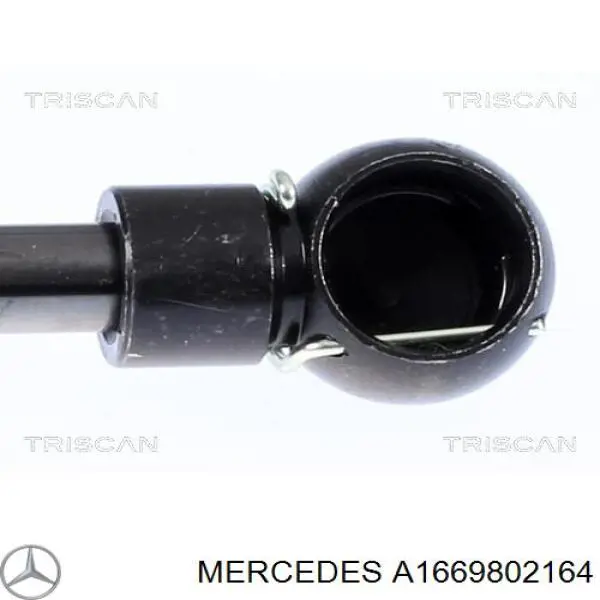 Amortyzator klapy bagażnika (3/5 drzwi-tylnych) Mercedes A1669802164 cena, od 71,82 USD