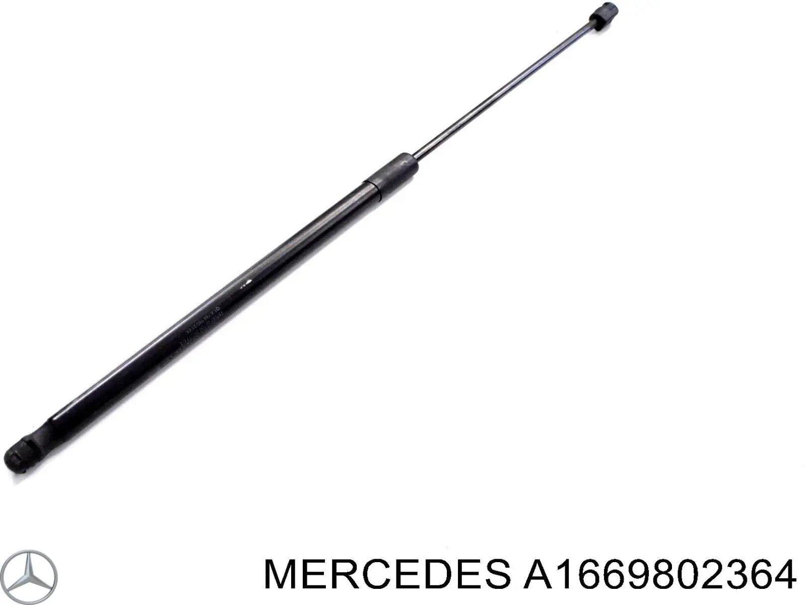 A1669802364 Mercedes Amortyzator maski lewy = siłownik maski lewy