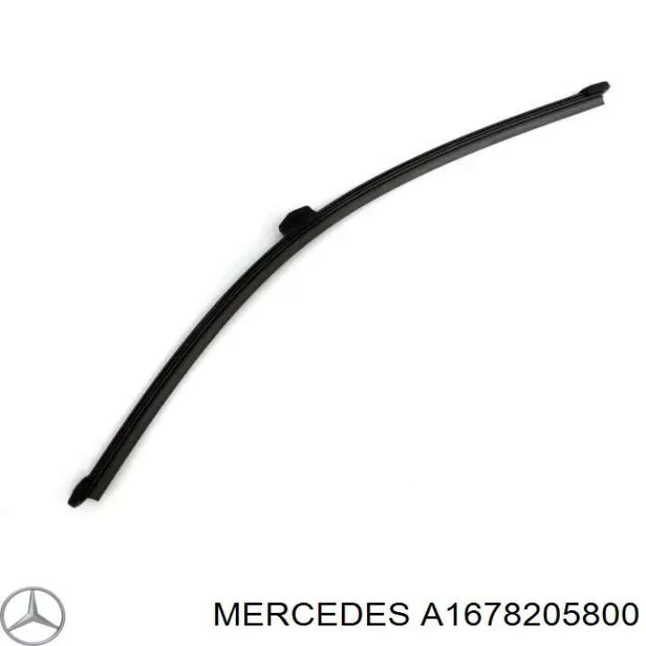 68235 Metalcaucho Pióro wycieraczki szyby tylnej
