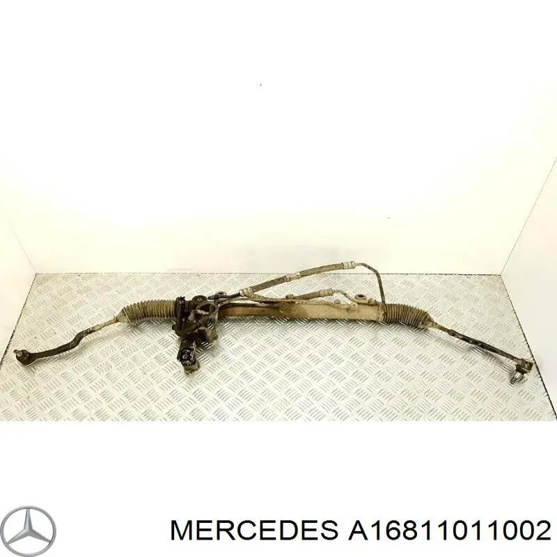 A16811011002 Mercedes Listwa kierownicza (maglownica)