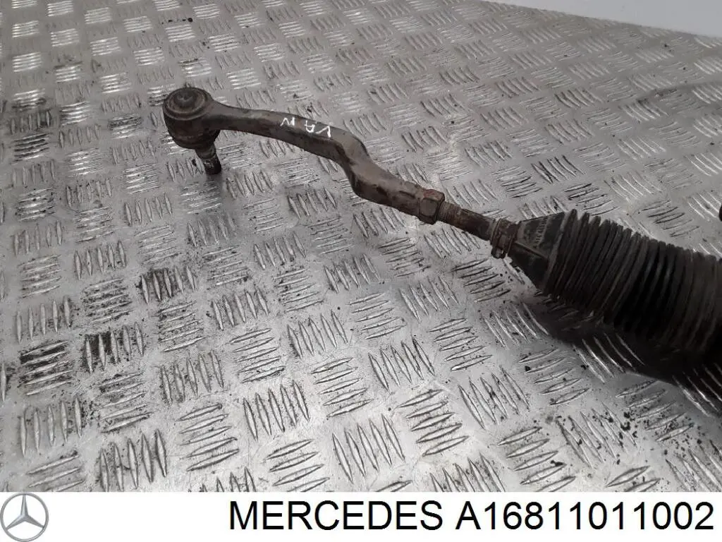 Do koszyka A16811011002 Mercedes Listwa kierownicza (maglownica)