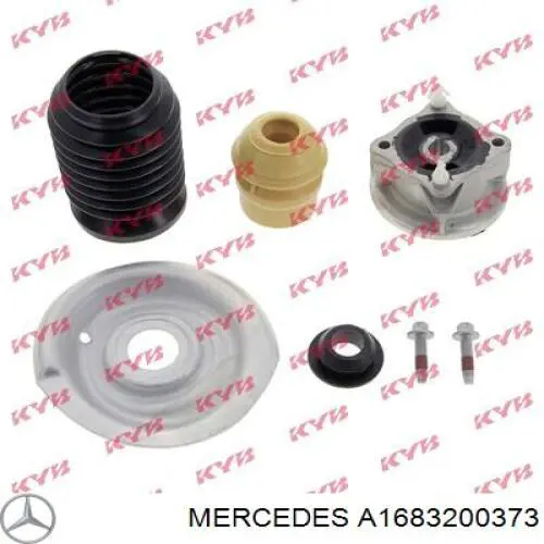 Do koszyka A1683200373 Mercedes Poduszka amortyzatora przedniego