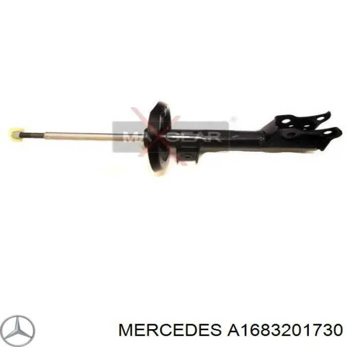 Amortyzator przedni Mercedes A1683201730 cena, od 50,68 USD