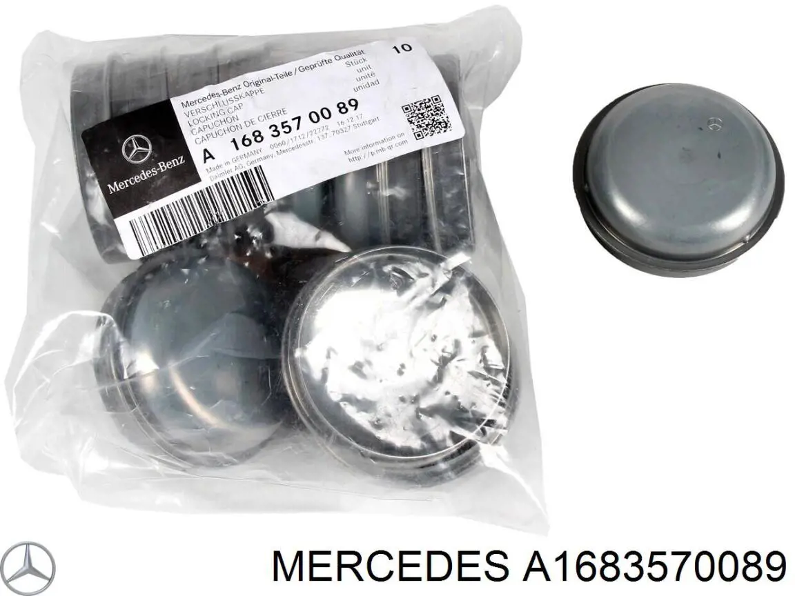 Zaślepka piasty Mercedes A1683570089 cena, od 6,36 USD