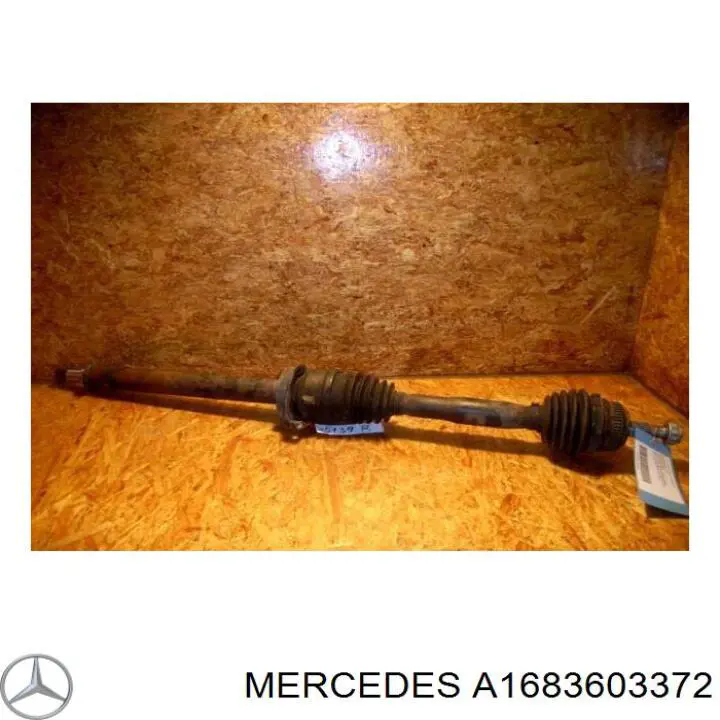 A1683603372 Mercedes Półoś napędowa przednia prawa