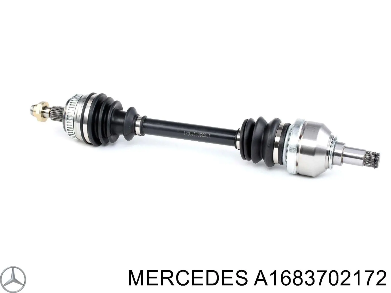 A1683702172 Mercedes Półoś napędowa przednia lewa
