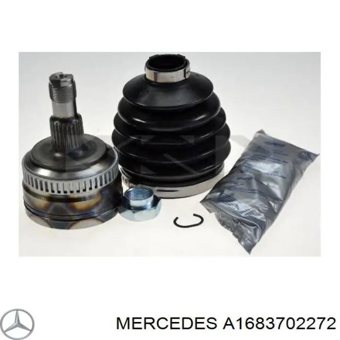 A1683702272 Mercedes Półoś napędowa przednia prawa