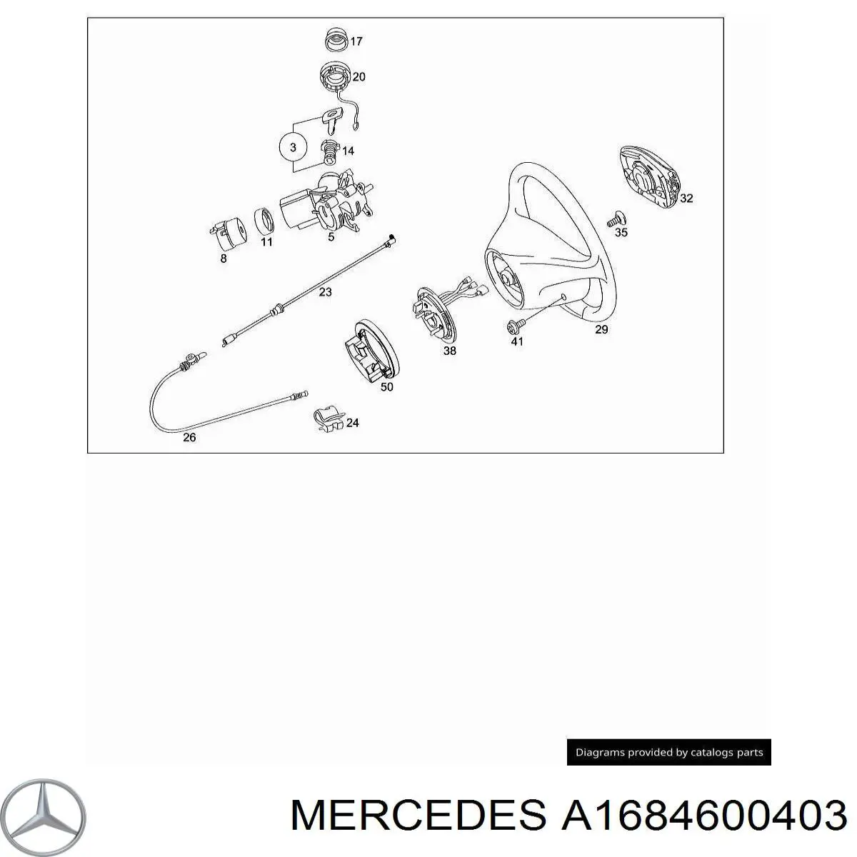 Kierownica do Mercedes A  W168
