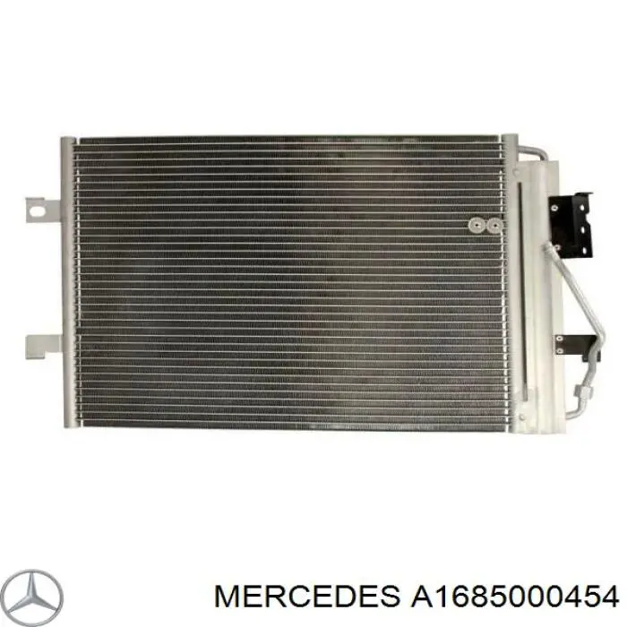 Do koszyka A1685000454 Mercedes Chłodnica klimatyzacji