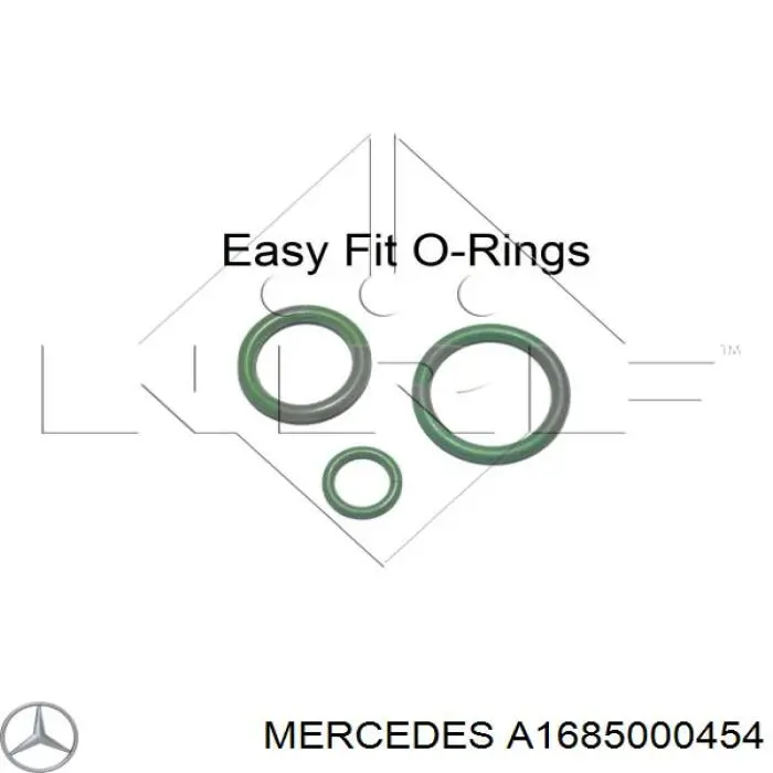 A1685000454 Mercedes Chłodnica klimatyzacji