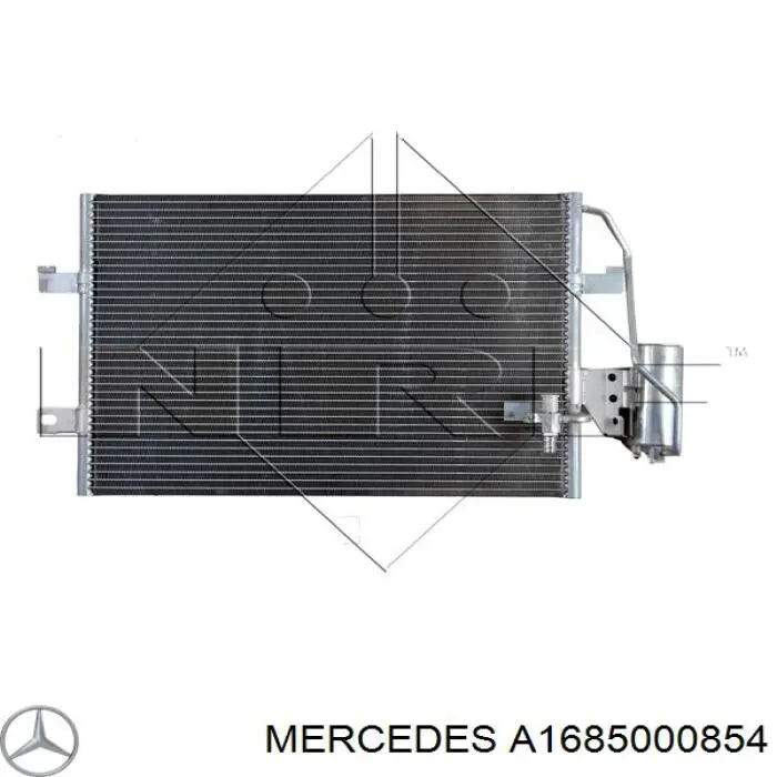 A1685000854 Mercedes Chłodnica klimatyzacji