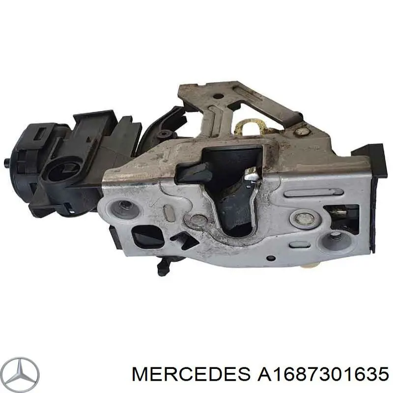 A1687301635 Mercedes Zamek drzwi tylnych prawych