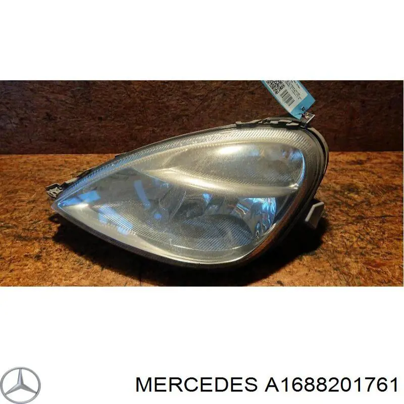 Do koszyka A1688201761 Mercedes Reflektor lewy