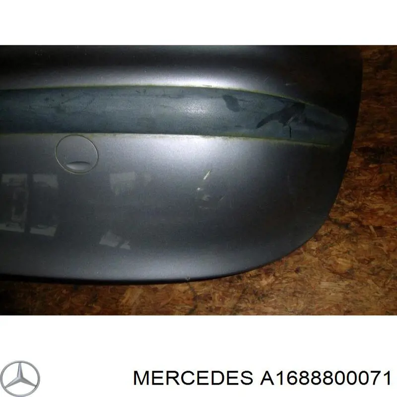 Zderzak tylny Mercedes A1688800071 cena, od 178,77 USD