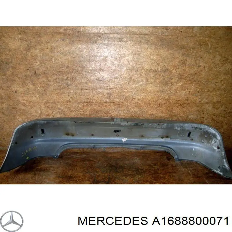 A1688800071 Mercedes Zderzak tylny