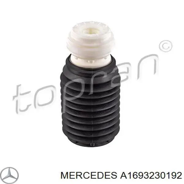 Odbój amortyzatora przedniego + osłona Mercedes A1693230192 cena, od 18,07 USD