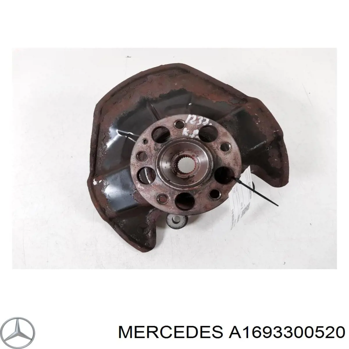 A1693300520 Mercedes Czop (zwrotnica) przedni lewy