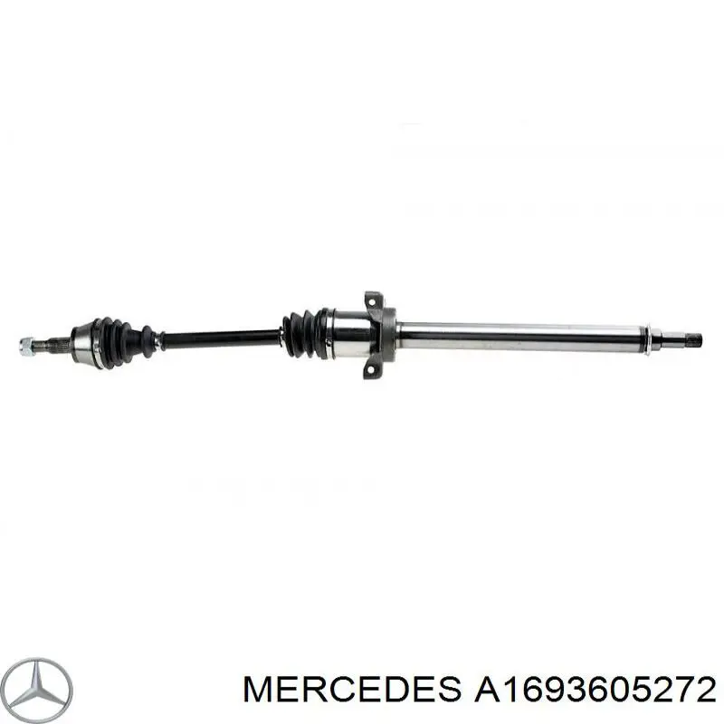 Półoś napędowa przednia prawa Mercedes A1693605272 cena, od 135,92 USD
