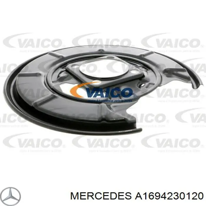 Osłona tarczy hamulcowej tylnej lewa Mercedes A1694230120 cena, od 25,80 USD