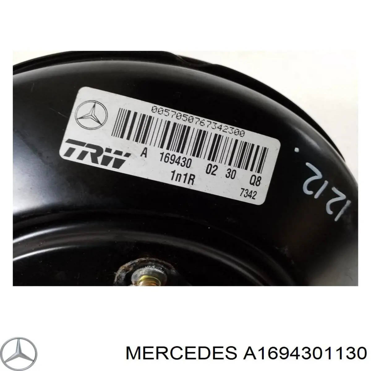 Wzmacniacz próżniowy hamulców Mercedes A1694301130 cena, od 49,44 USD