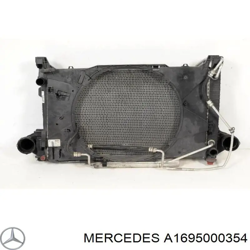 Chłodnica klimatyzacji Mercedes A1695000354 cena, od 91,94 USD