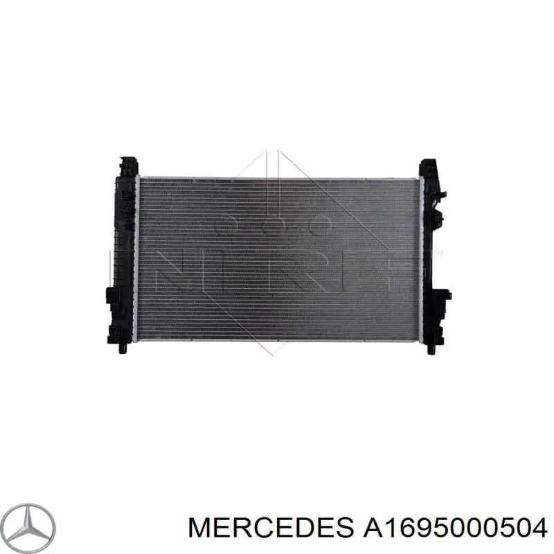 Do koszyka A1695000504 Mercedes Chłodnica silnika