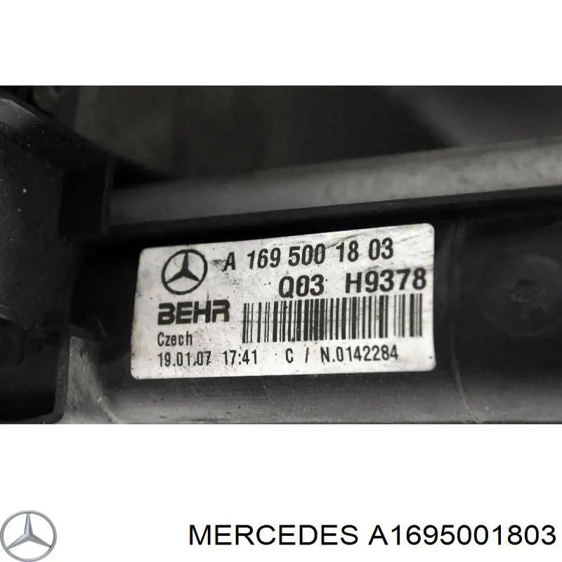A1695001803 Mercedes Chłodnica silnika