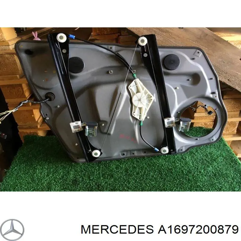 Mechanizm podnoszenia szyby drzwi przednich prawych Mercedes 1697203279 cena, od 45,97 USD