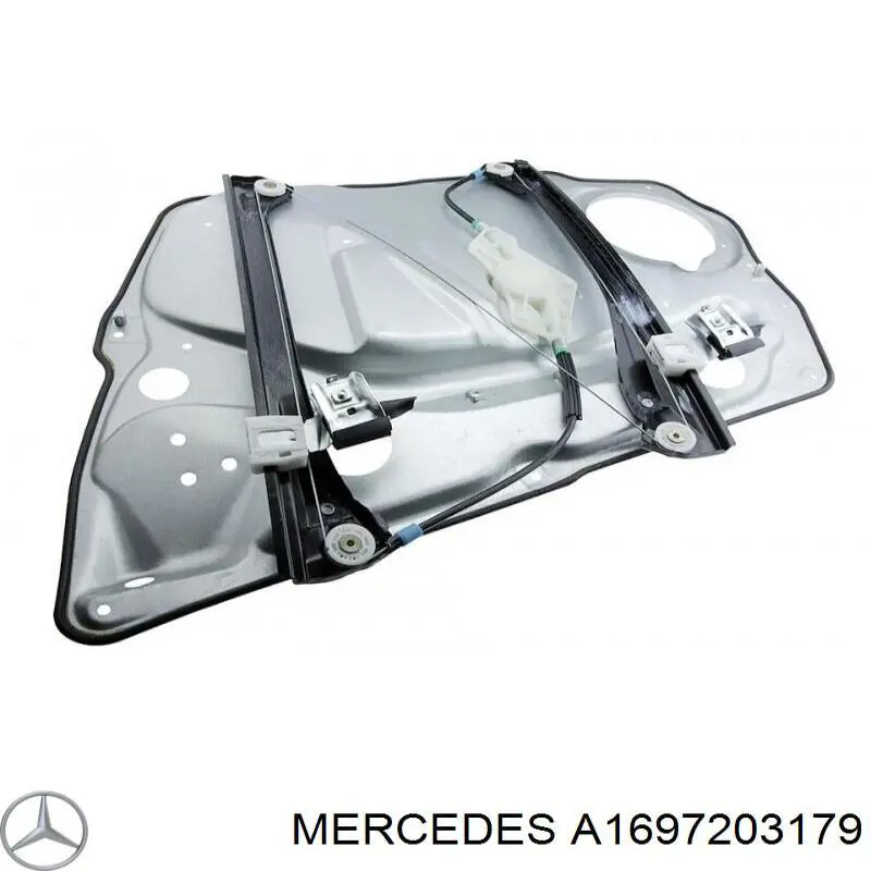 A1697203179 Mercedes Mechanizm podnoszenia szyby drzwi przednich lewych