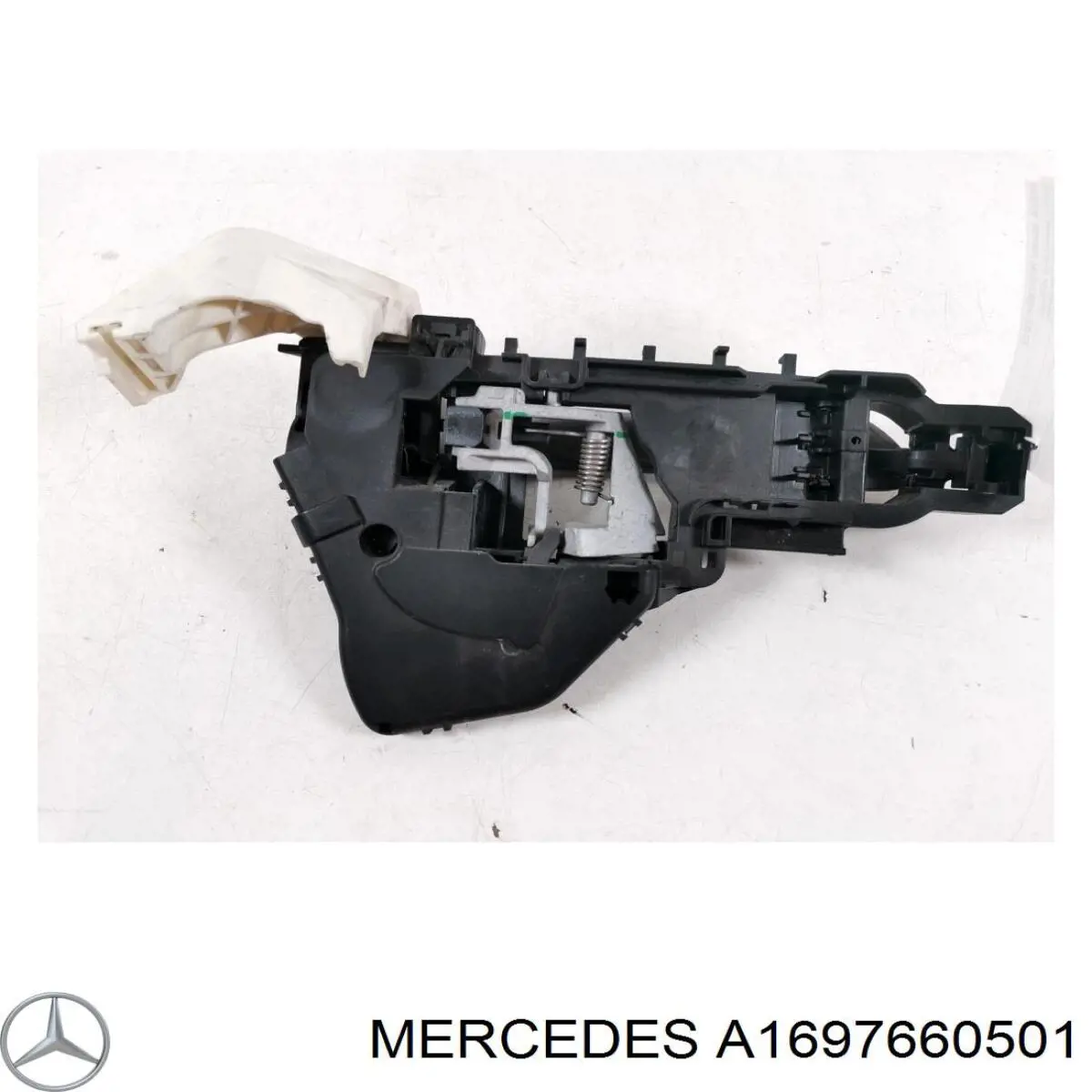 Klamka drzwi przednich zewnętrzna lewa Mercedes A1697660501 cena, od 26,34 USD