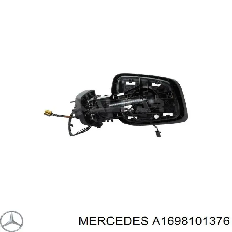A1698101376 Mercedes Lusterko wsteczne lewe